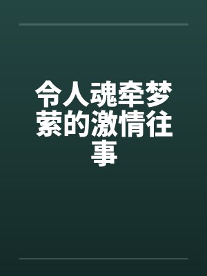 令人魂牵梦萦的激情往事 令人魂牵梦萦的激情往事